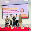 Logo Đại học Quốc tế Hồng Bàng, nơi Lê Huỳnh Khánh Huy làm diễn giả